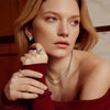 Ania Haie Elegant Silver Mini Bead Station Necklace