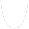 Ania Haie Elegant Silver Mini Bead Station Necklace