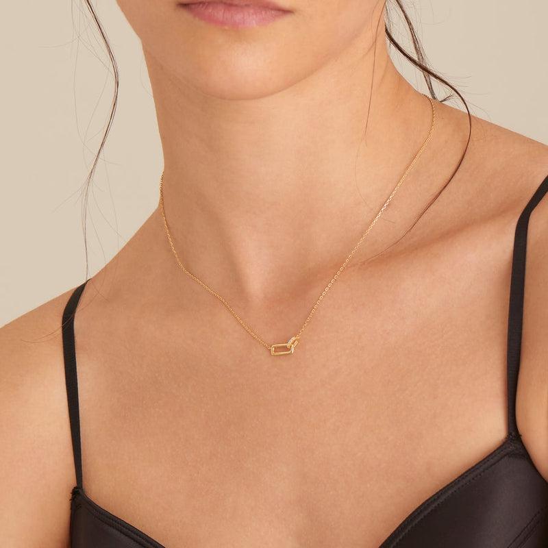 Ania Haie Glam Interlock Necklace