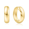 Ania Haie Gold Chubby Large Huggie Hoop Earrings
