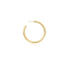 Ania Haie Gold Classic Tube Large Hoop Earrings