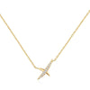 Ania Haie Gold Kiss Pave Necklace