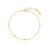 Ania Haie Gold Multi Rhombus Station Bracelet