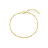 Ania Haie Gold-Plated Paper Clip Chain Bracelet