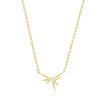 Ania Haie Gold Sparkle Spike Pendant Necklace