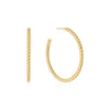 Ania Haie Gold Twisted Oversized Hoop Earrings