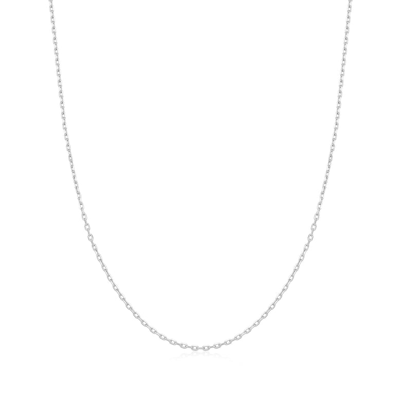 Ania Haie Silver Mini Link Charm Chain Necklace
