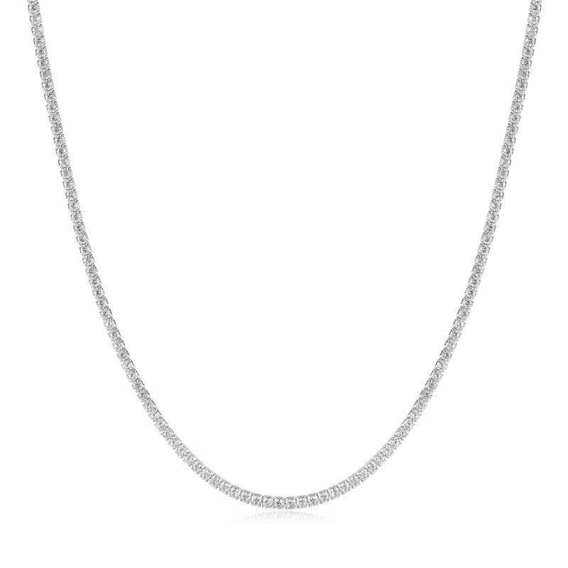 Ania Haie Silver Pave Necklace