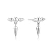 Ania Haie Silver Point Stud Earrings