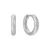 Ania Haie Silver Star Huggie Hoop Earrings