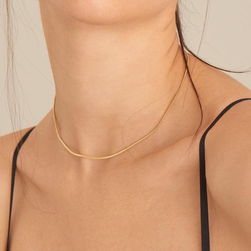 Ania Haie Snake Chain Necklace