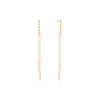 Ania Haie Spike Double Drop Earrings