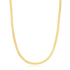 Ania Haie Gold Flat Snake Chain Necklace