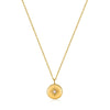Ania Haie Gold Mother of Pearl Sun Pendant Necklace